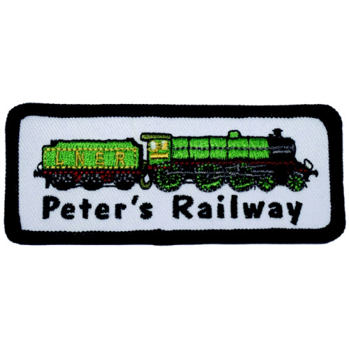 Peter's Railway Iron-On Patch