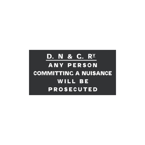 Replica E/S NRM: D.N.&G. Rly. - Nuisance