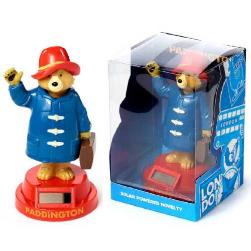 Paddington Bear Waving Solar Pal 14cm (in Acetate Box)