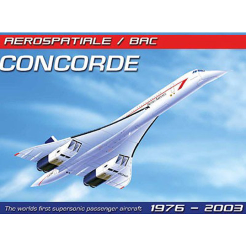 Metal Fridge Magnet (AE): Concorde 1976 - 2003