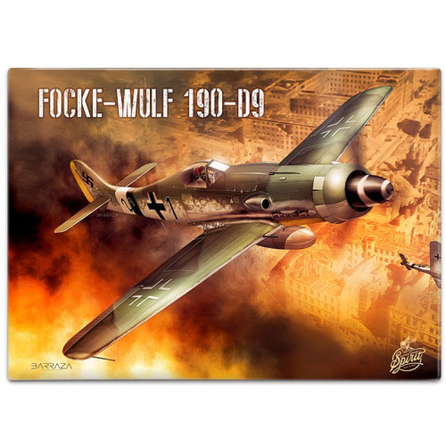 Metal Fridge Magnet (AE): Focke-Wulf 190-D9