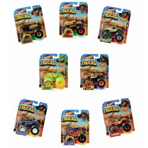 Hot Wheels Monster Trucks 1.64 Scale Assortment