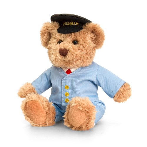 Keel Soft Toy: Freddie the Fireman Bear 20cm (full uniform)