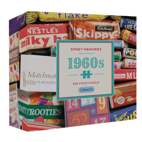 Jigsaw: Sweet Memories of the 1960s (500 pce in Gift Box)