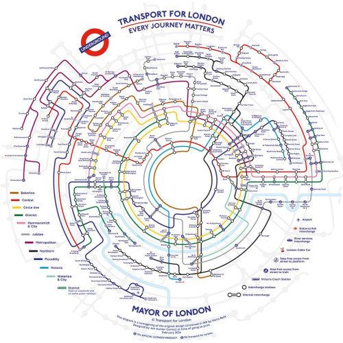 Jigsaw: TFL Circular Underground Map (500 pce Circular)