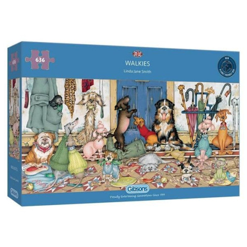 Jigsaw: Walkies (636 pce) (E.O.L.) - SAVE 1/3RD !!