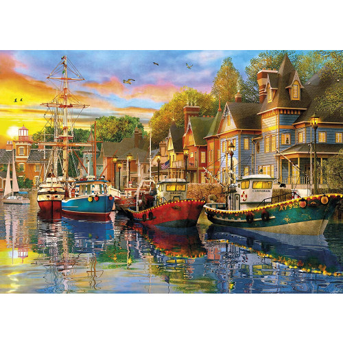 Jigsaw: Sails at Sunset (2 x 500 pce) (E.O.L.) - SAVE 1/3RD !!