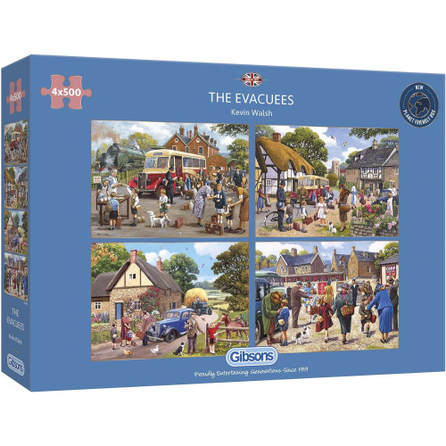 Jigsaw: The Evacuees (4 x 500 pce)