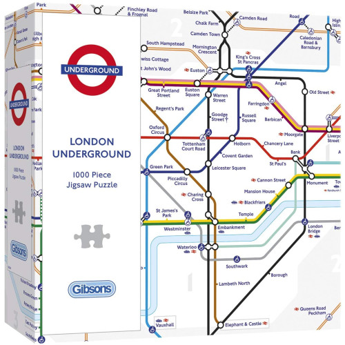 Jigsaw: TFL London Underground Map (1000 pce)