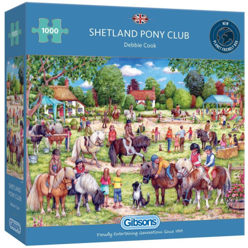 Jigsaw: Shetland Pony Club (1000 pce) (E.O.L.) - SAVE 1/3RD !!