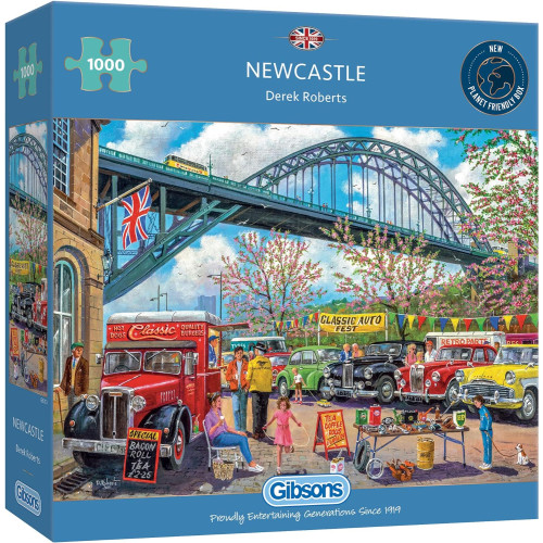 Jigsaw: Newcastle (1000 pce) (E.O.L.) - SAVE 1/3RD !!