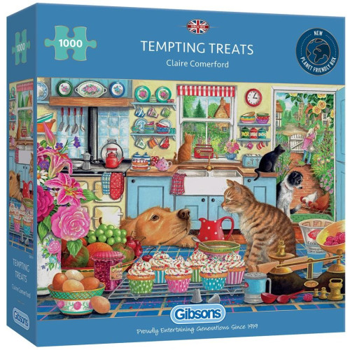 Jigsaw: Tempting Treats (1000 pce) (E.O.L.) - SAVE 1/3RD !!