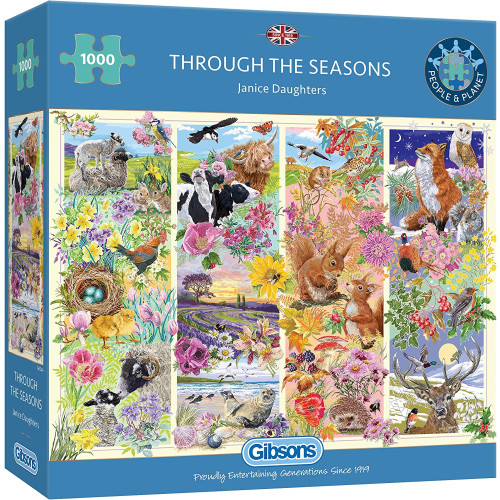 Jigsaw: Through the Seasons (1000 pce)