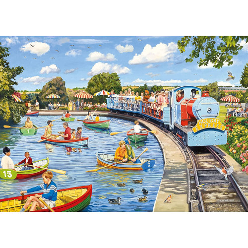 Jigsaw: The Boating Lake (1000 pce) (E.O.L.) - SAVE 15% !!