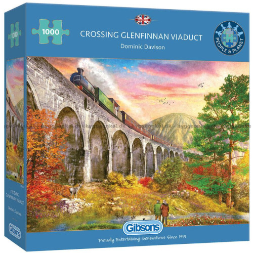 Jigsaw: Crossing Glenfinnan Viaduct (1000 pce)