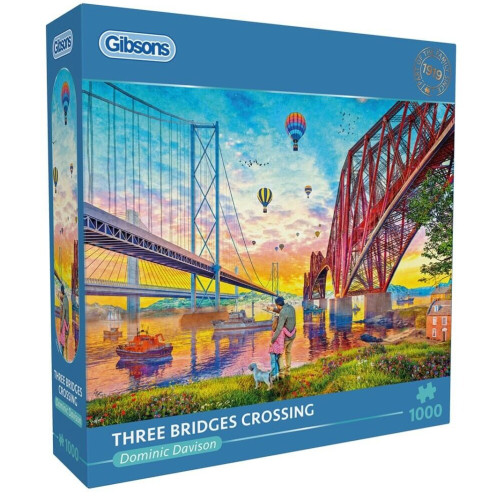 Jigsaw: Three Bridges Crossing (1000 pce)