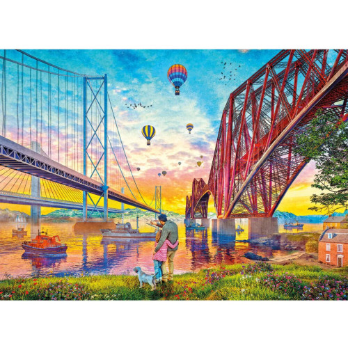 Jigsaw: Three Bridges Crossing (1000 pce)