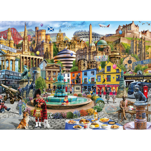 Jigsaw: A Day Out in Edinburgh (1000 pce) (NEW)