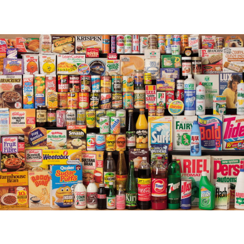 Jigsaw: 1980's Shopping Basket (1000 pce)