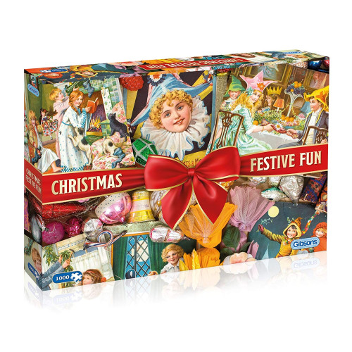 Jigsaw: Christmas Festive Fun (1000 pce) (E.O.L.) - SAVE 1/3RD !!