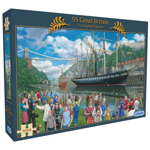 Jigsaw: SS Great Britain: An Imagined Odyssey (1000 pce)