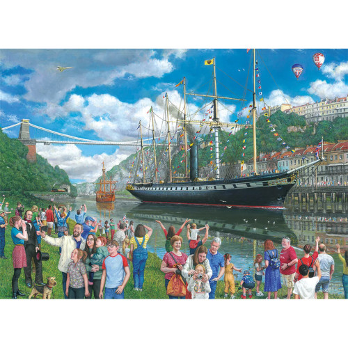 Jigsaw: SS Great Britain: An Imagined Odyssey (1000 pce)