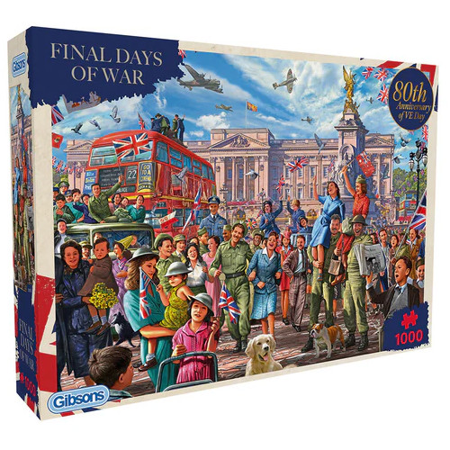 Jigsaw: Final Days of War (80th Anniversary of the end of WW2) (1000 pce) (NEW)
