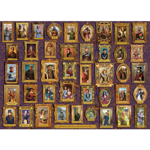 Jigsaw: Monarchs of England (1000 pce)