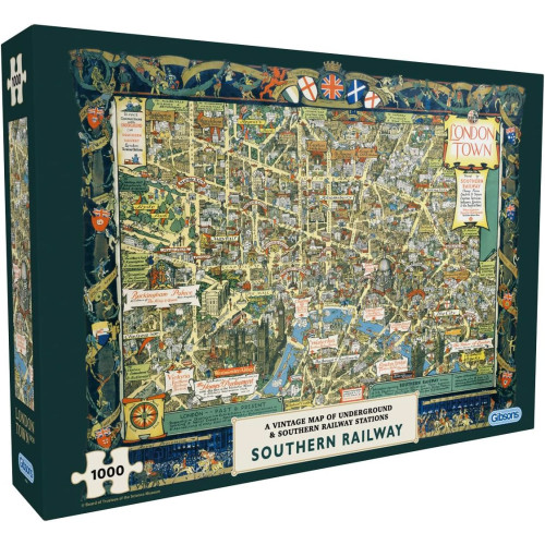 Jigsaw: London Town by Southern Railway (1000 pce) (NEW)