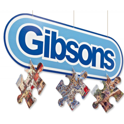 Gibsons P.O.S. - Logo Hanging Sign (850 x 500mm) (E.O.L.)