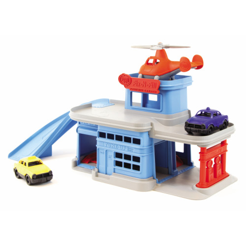 Green Toys Parking Garage (500 x 360mm) (E.O.L.) - SAVE 25% !!