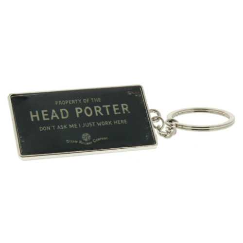 Steam Railway Co. Keyring - Head Porter (open box hanger) (E.O.L.) - SAVE 25% !!