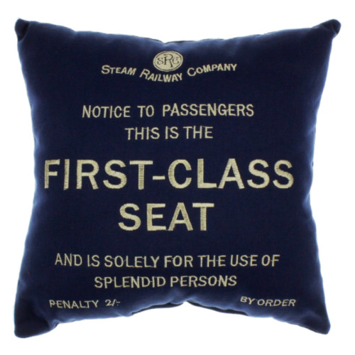 Steam Railway Co. Cushion - First Class Seat (11" Square)