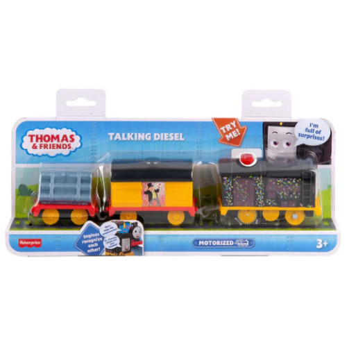 TT Trackmaster Motorised: Talking Diesel Confetti AEG (E.O.L.)