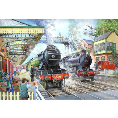 Jigsaw: Train Now Standing (Flying Scotsman) (1000 pce)