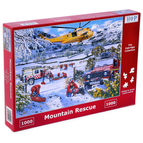 Jigsaw: Mountain Rescue (1000 pce) (E.O.L.) - SAVE 20% !!