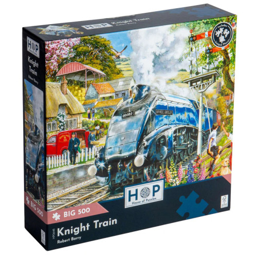 Jigsaw: Knight Train (Sir Nigel Gresley) (Big 500 pce)