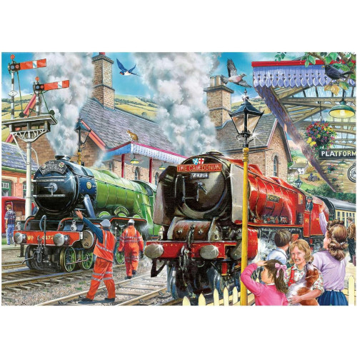 Jigsaw: Checking the Line (1000 pce)