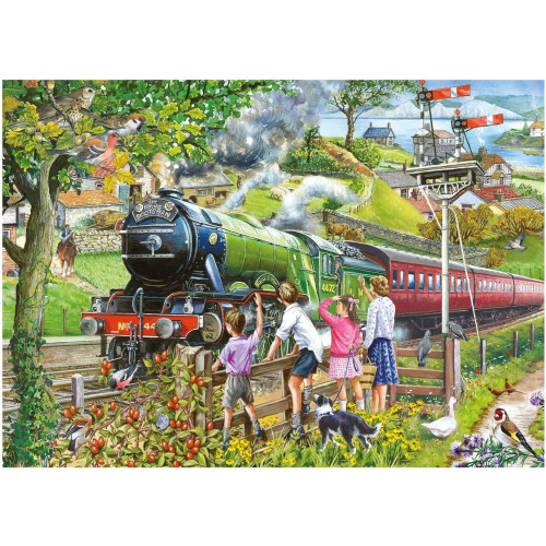 Jigsaw: Full Steam Ahead (Flying Scotsman) (Big 500 pce) (NEW)