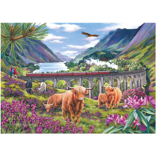 Jigsaw: Glenfinnan Ladies (150 pce in Puzzle Tube) (NEW)