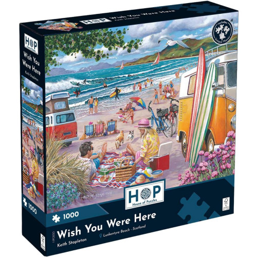 Jigsaw: Wish You Were Here (1000 pce) (NEW)