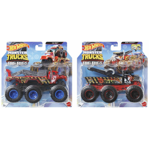 Hot Wheels Monster Truck Monster Rigs 1:64 Scale Assortment