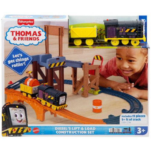 TT Trackmaster Motorised: Diesel's Lift & Load Construction Set