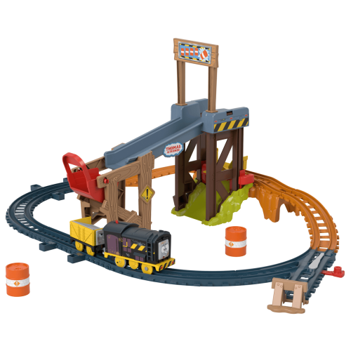 TT Trackmaster Motorised: Diesel's Lift & Load Construction Set