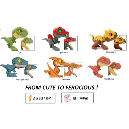 Jurassic World Saga Mighty Little Bighters Assortment (CDU)