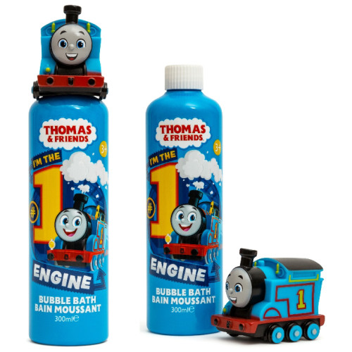 Thomas the Tank Engine 300ml Bubble Bath with Engine Topper (NEW)