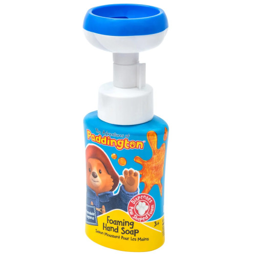 The Adventures of Paddington Foaming Hand Soap Dispenser with Paw Shaped Print 250ml (NEW)