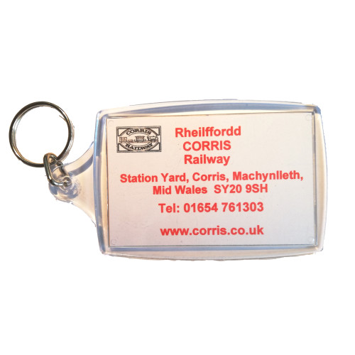 Personalised Acrylic Key Ring (2-Sided Image) (70mm x 45mm)
