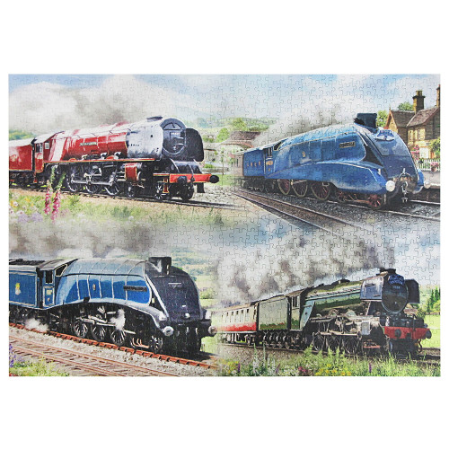 Jigsaw: Classic Trains (1000 pce) (NEW) (Due May)