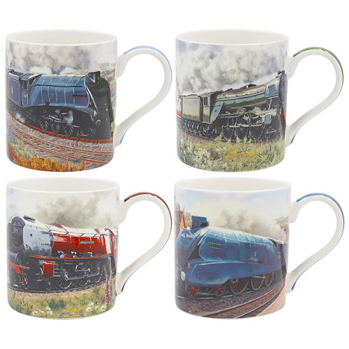 Fine China Mug (Boxed) - Classic Trains (4 asstd.) (NEW DESIGN)